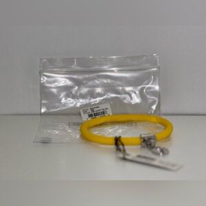 Marc By Marc Jacobs Yellow Silicone Bracelet